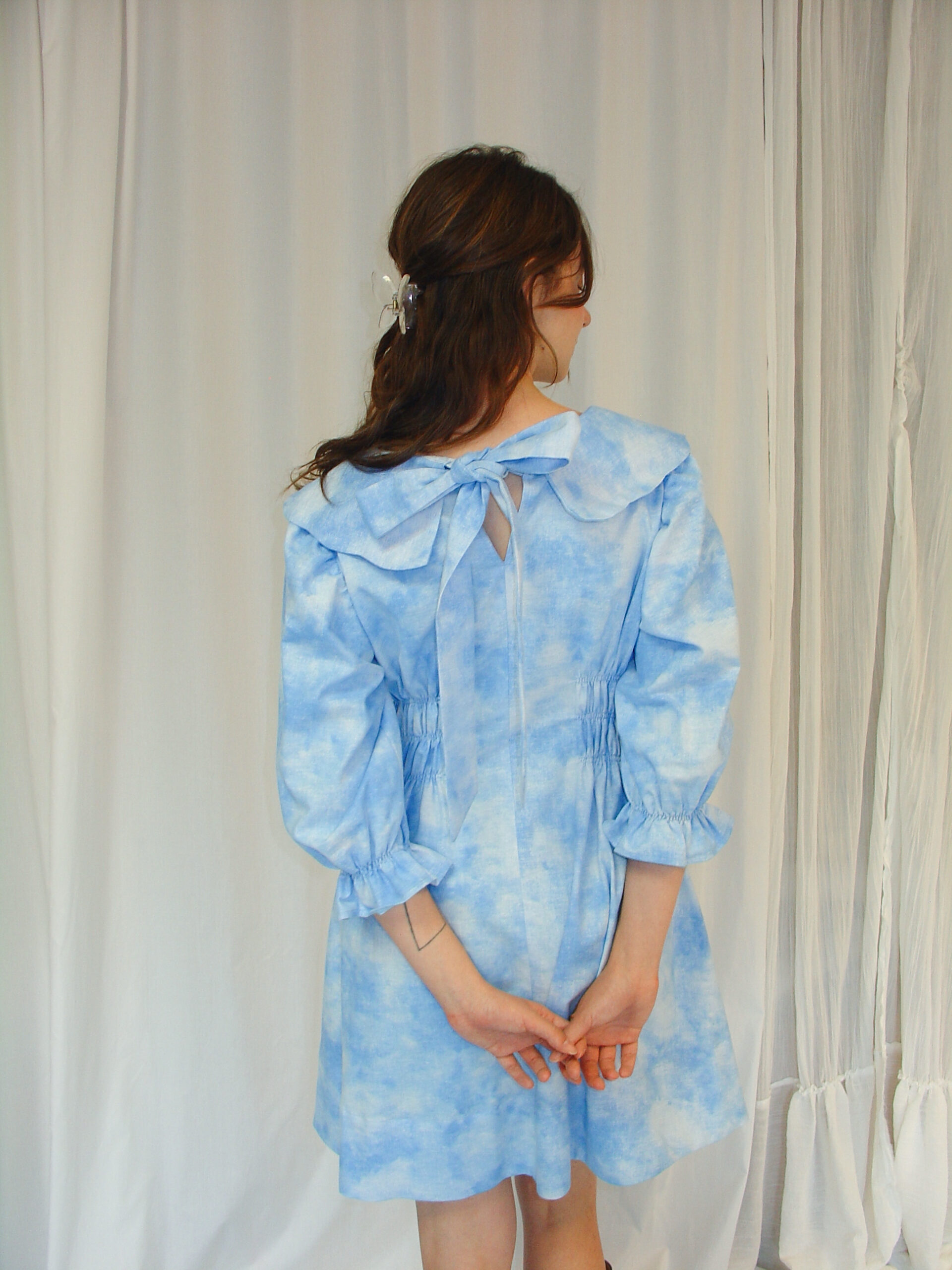 Marie Dress Mini Clouds