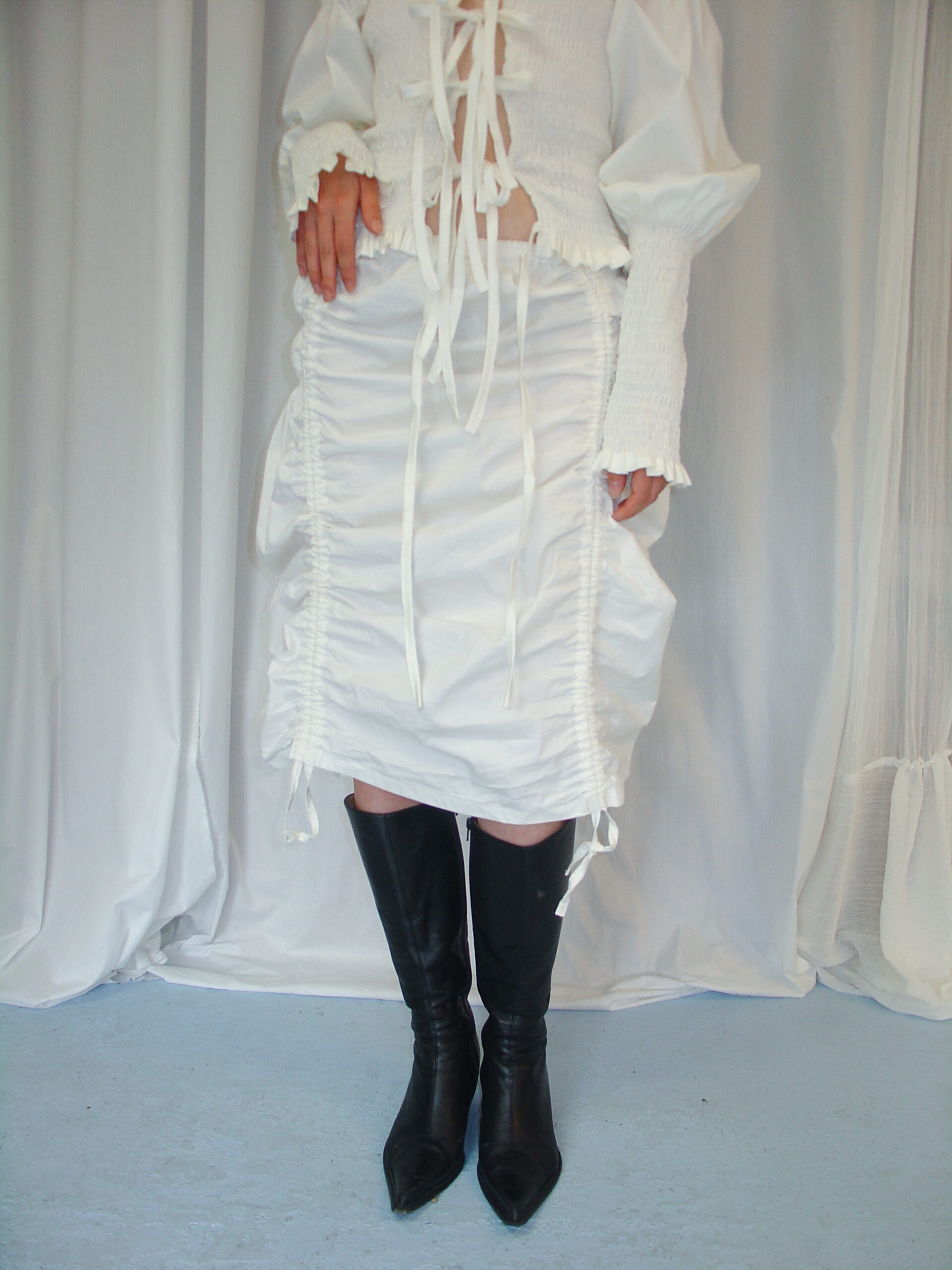 Rococo Skirt White