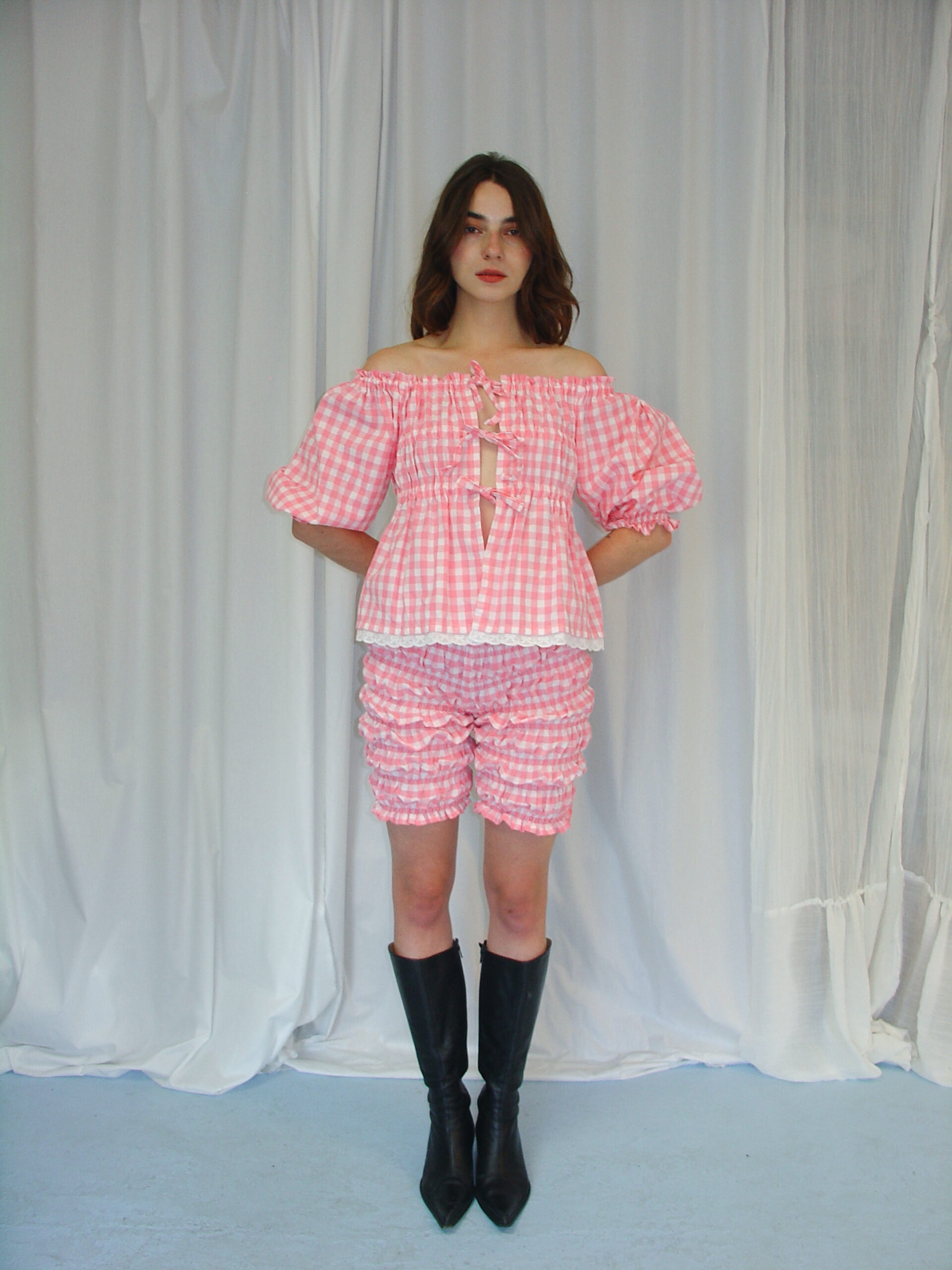 Bloomers Pink Gingham