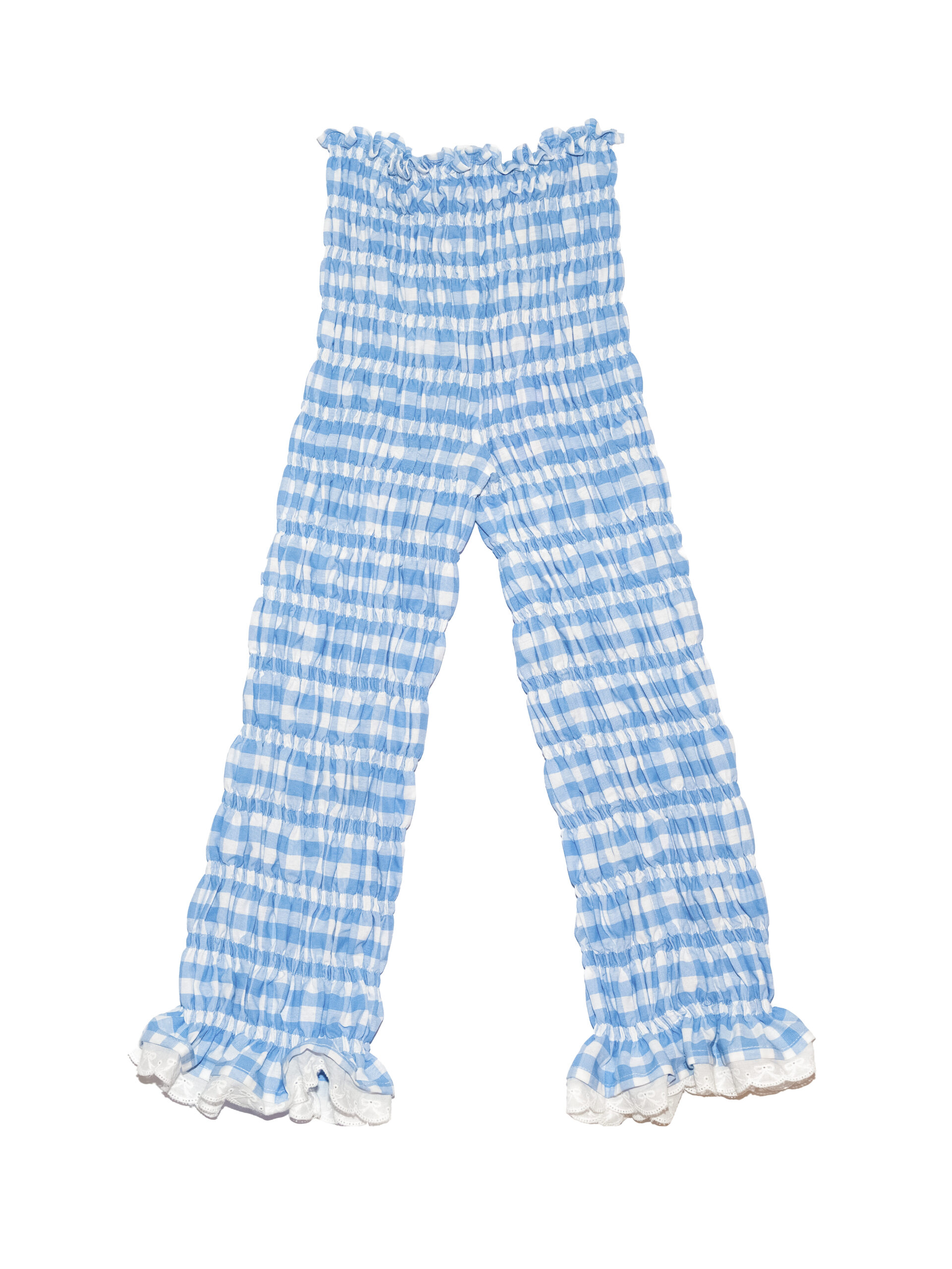 Bloomers Capri Blue Gingham